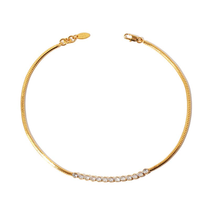 Elegant Beaded Choker Necklace